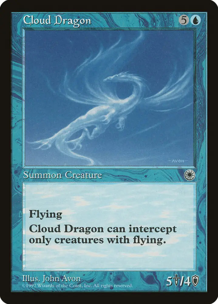 Cloud Dragon [Portal] - MTG Single