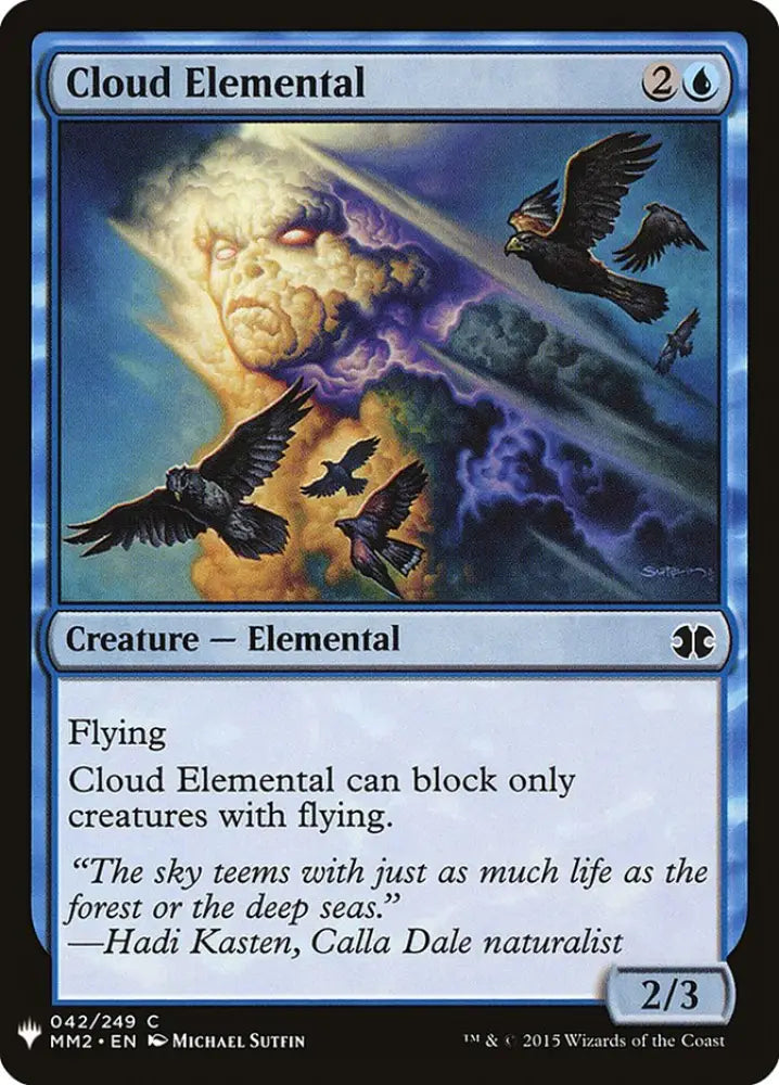 Cloud Elemental [Mystery Booster] - MTG Single