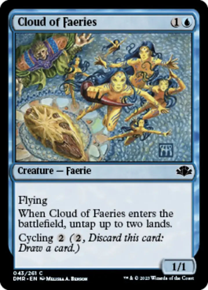 Cloud of Faeries [Dominaria Remastered] - MTG Single