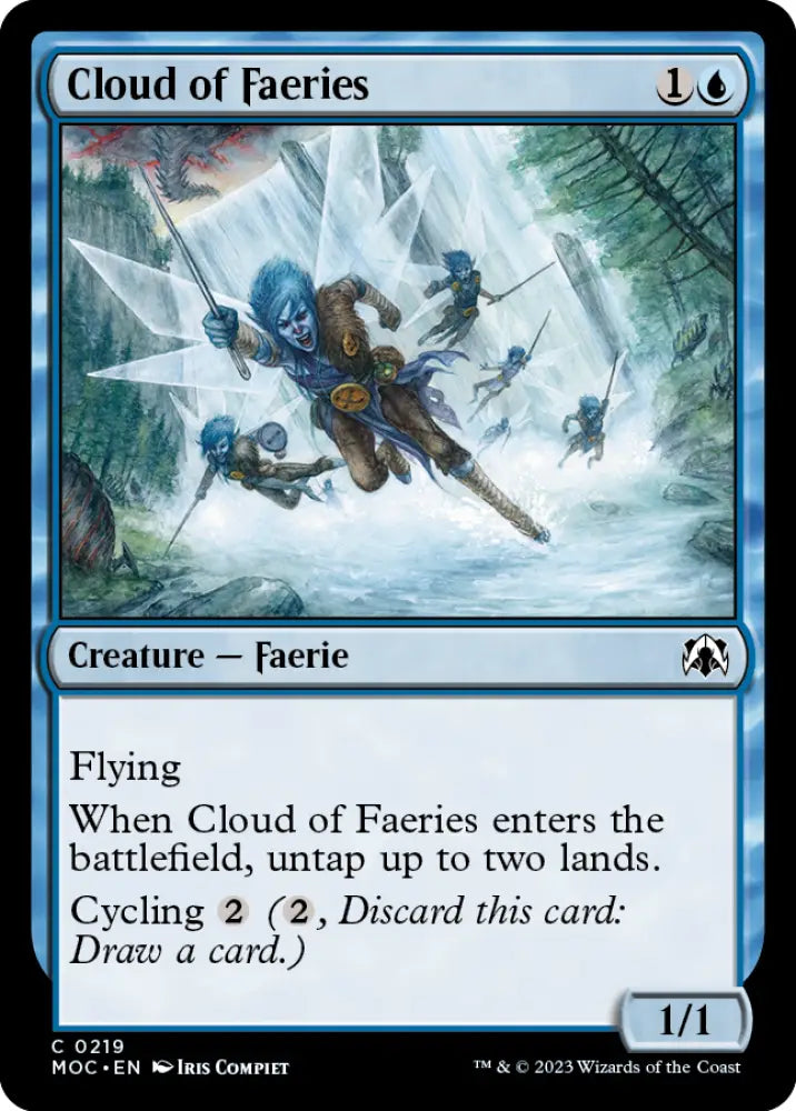Cloud of Faeries [March of the Machine Commander] - MTG Single