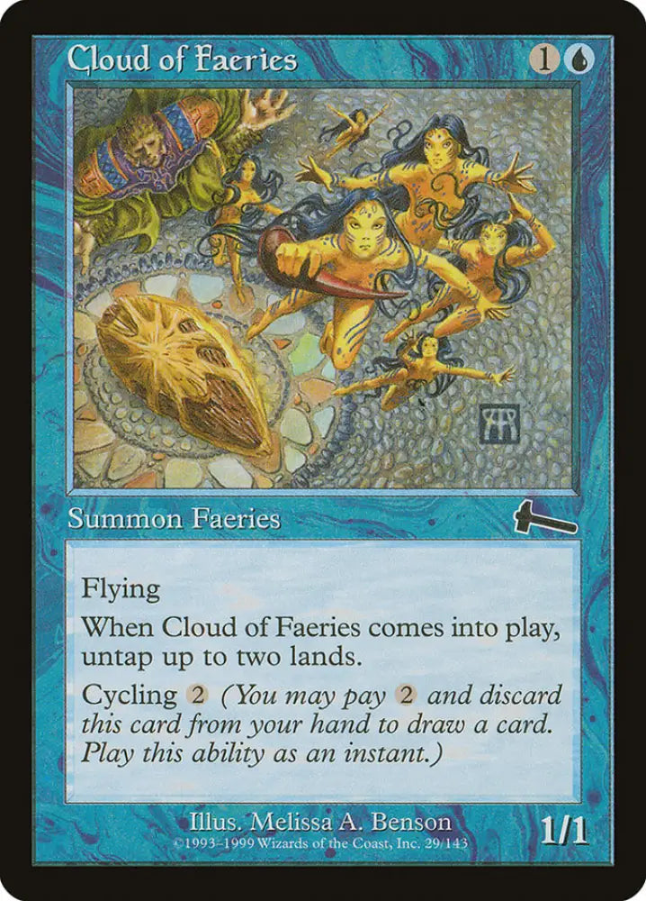 Cloud of Faeries [Urza’s Legacy] - MTG Single
