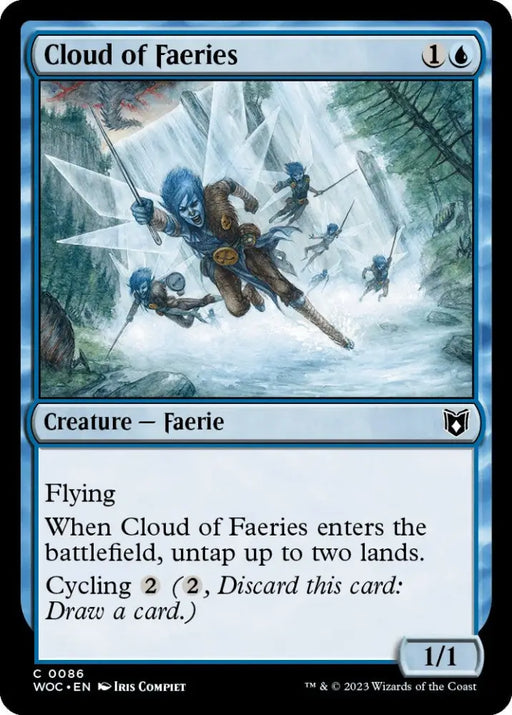 Cloud of Faeries [Wilds of Eldraine Commander] - MTG Single