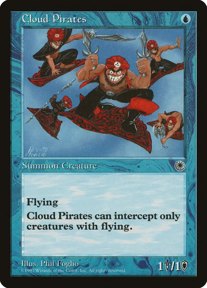 Cloud Pirates [Portal] - MTG Single