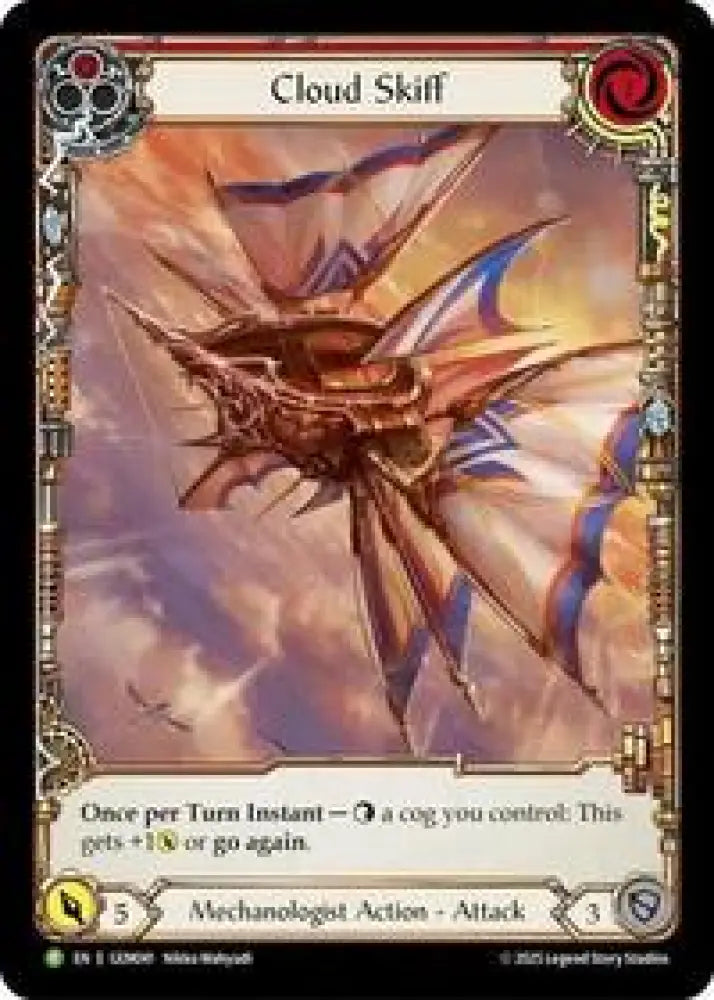 Cloud Skiff (Red) (GEM041) [GEM Pack 2]