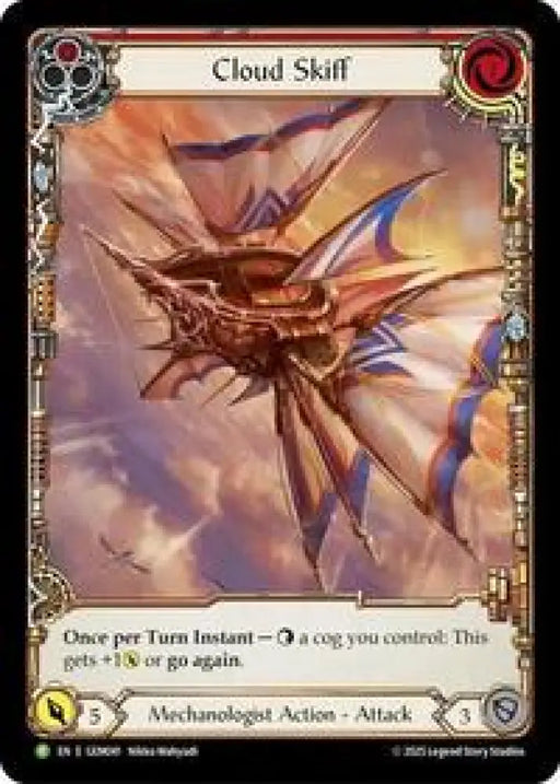 Cloud Skiff (Red) (GEM041) [GEM Pack 2]
