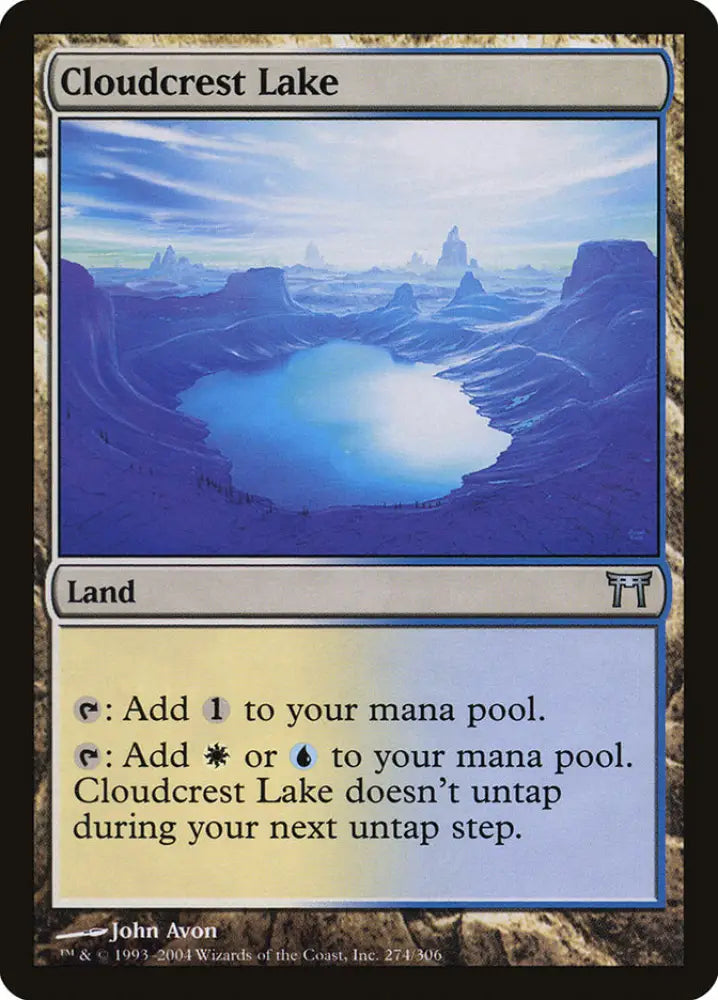 Cloudcrest Lake [Champions of Kamigawa] - MTG Single