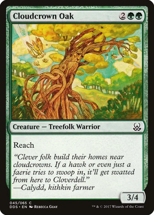 Cloudcrown Oak [Duel Decks: Mind vs. Might] - MTG Single