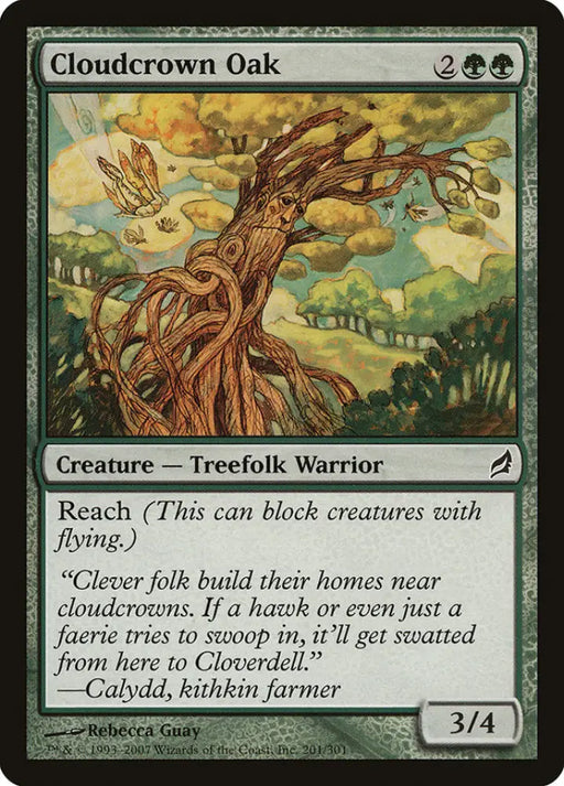 Cloudcrown Oak [Lorwyn] - MTG Single