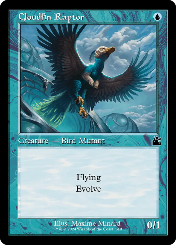 Cloudfin Raptor (Retro Frame) [Ravnica Remastered] - MTG Single