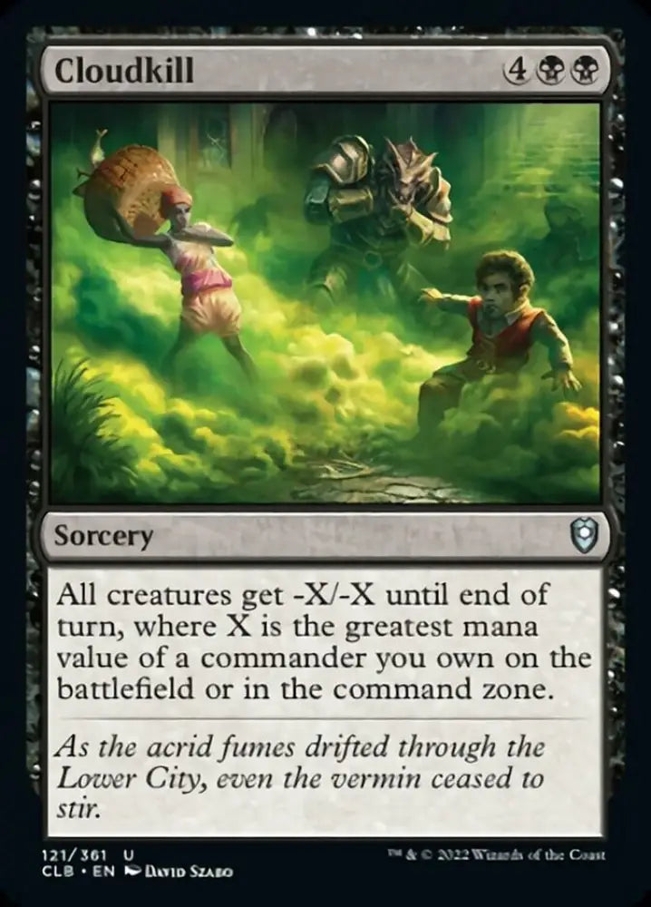 Cloudkill [Commander Legends: Battle for Baldur’s Gate] - MTG Single