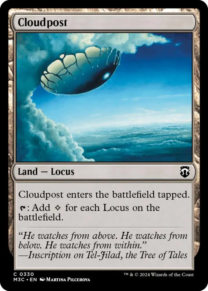 Cloudpost [Modern Horizons 3 Commander] - MTG Single