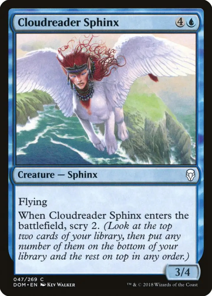 Cloudreader Sphinx [Dominaria] - MTG Single
