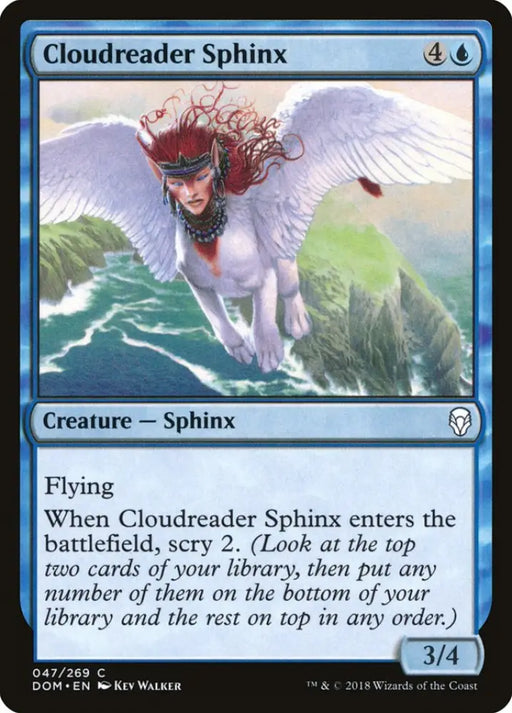 Cloudreader Sphinx [Dominaria] - MTG Single