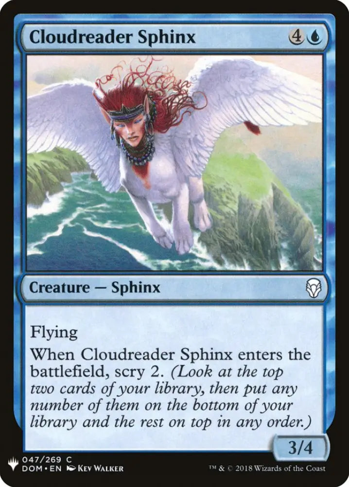 Cloudreader Sphinx [Mystery Booster] - MTG Single