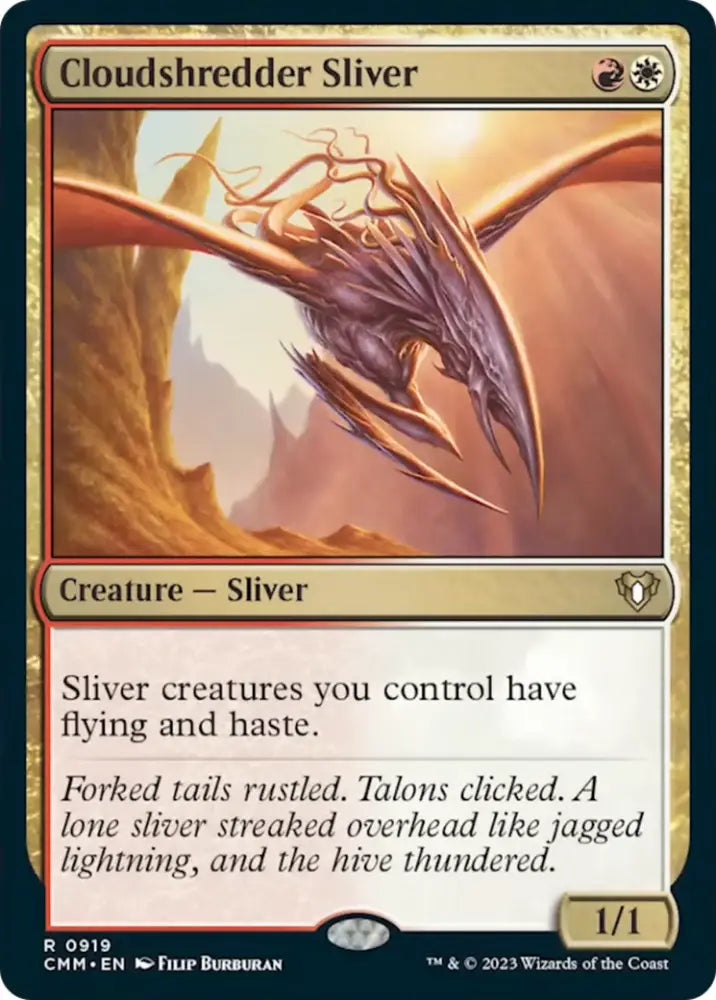 Cloudshredder Sliver [Commander Masters] - MTG Single