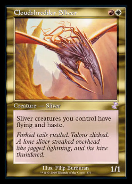 Cloudshredder Sliver (Timeshifted) [Time Spiral Remastered] - MTG Single