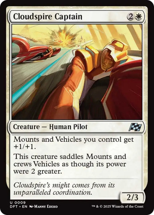 Cloudspire Captain [Aetherdrift] - MTG Single