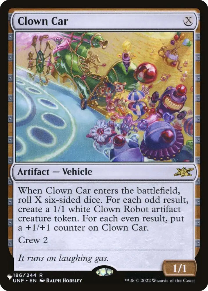 Clown Car (186) [The List]
