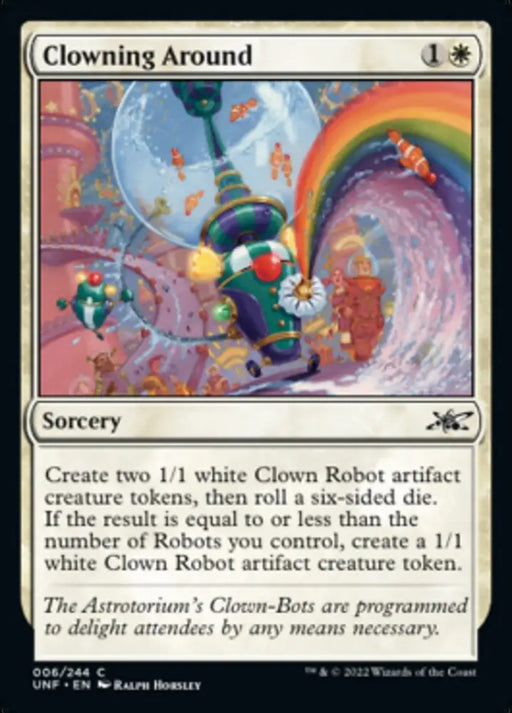 Clowning Around [Unfinity] - MTG Single