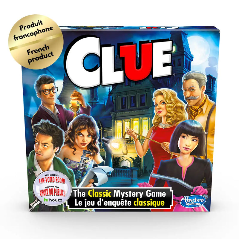 Clue le jeu d’enquête nouvelle version (FR) - Board Games