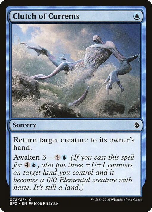 Clutch of Currents [Battle for Zendikar] - MTG Single