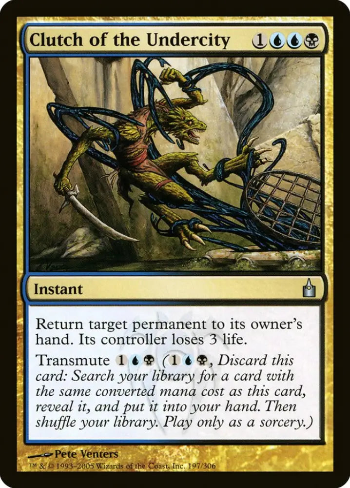 Clutch of the Undercity [Ravnica: City of Guilds] - MTG Single