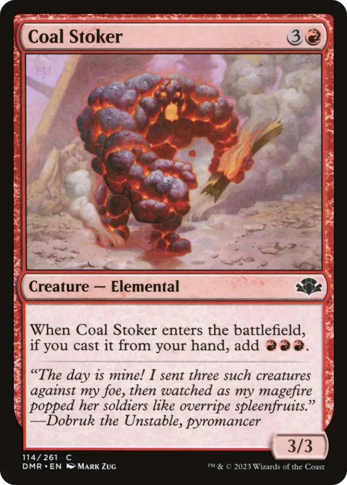 Coal Stoker [Dominaria Remastered] - MTG Single