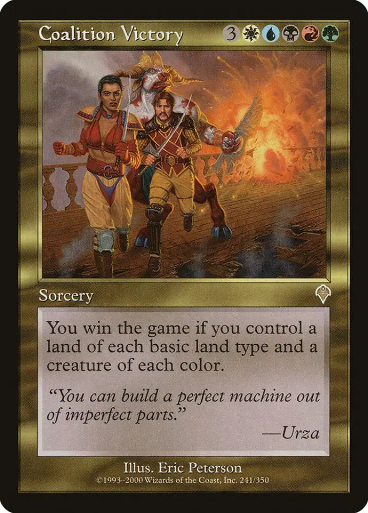 Coalition Victory [Invasion] - MTG Single