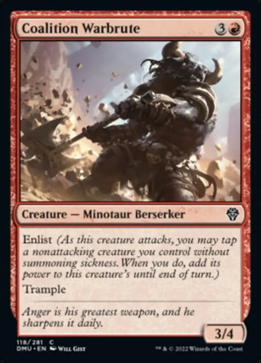 Coalition Warbrute [Dominaria United] - MTG Single