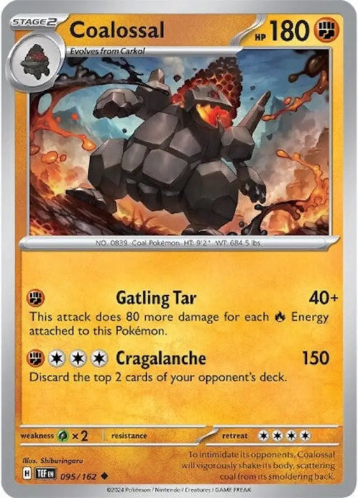 Coalossal (095/162) [Scarlet & Violet: Temporal Forces] - Pokemon Single