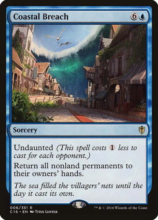 Coastal Breach [Commander 2016] - MTG Single