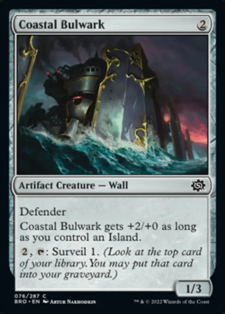 Coastal Bulwark [The Brothers’ War] - MTG Single
