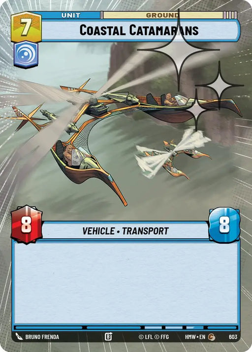 Coastal Catamarans (Hyperspace Foil) (603) [Homeworlds]