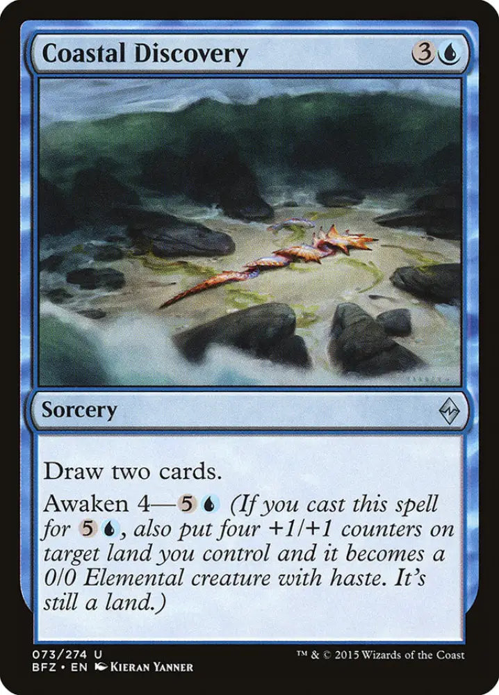 Coastal Discovery [Battle for Zendikar] - MTG Single