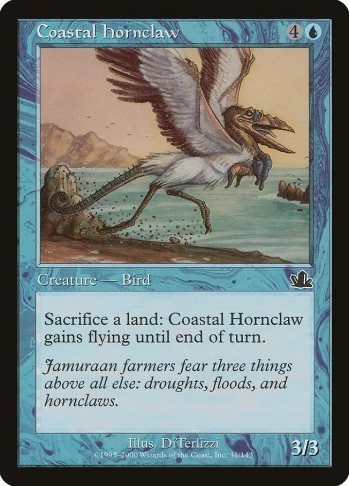 Coastal Hornclaw [Prophecy] - MTG Single