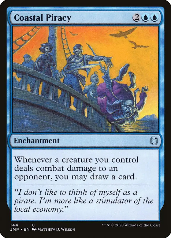 Coastal Piracy [Jumpstart] - MTG Single
