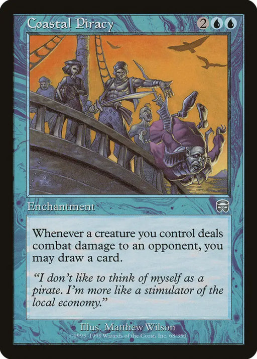 Coastal Piracy [Mercadian Masques] - MTG Single