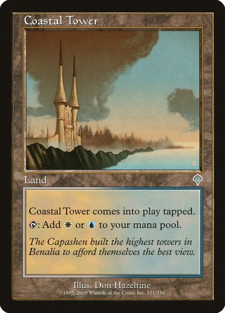 Coastal Tower [Invasion] - MTG Single