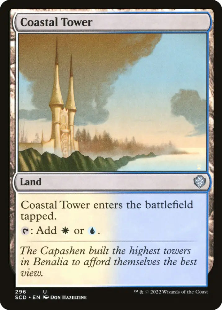 Coastal Tower [Starter Commander Decks] - MTG Single