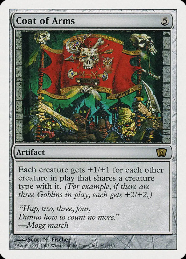 Coat of Arms (294) [Eighth Edition] - MTG Single