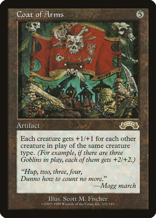 Coat of Arms [Exodus] - MTG Single