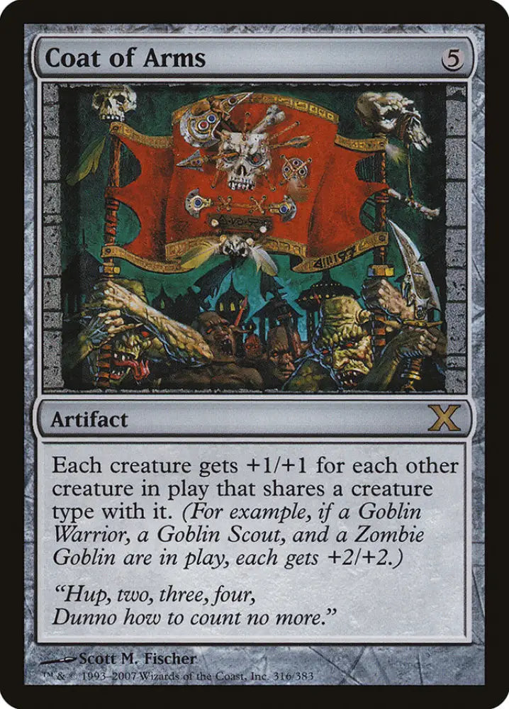 Coat of Arms [Tenth Edition] - MTG Single