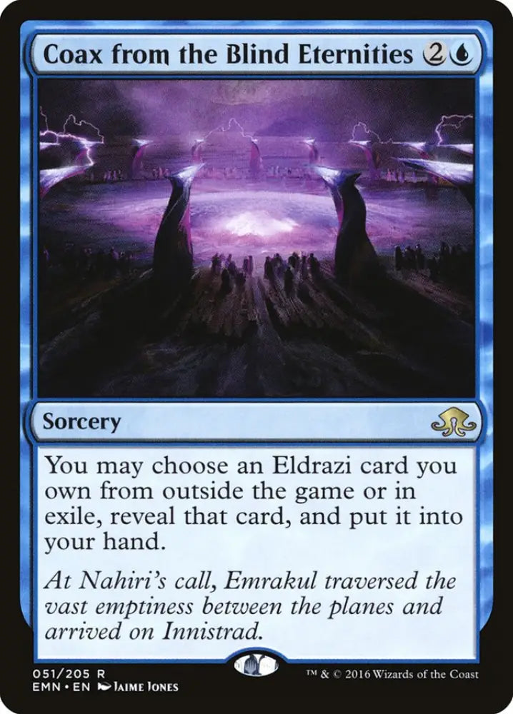 Coax from the Blind Eternities [Eldritch Moon] - MTG Single