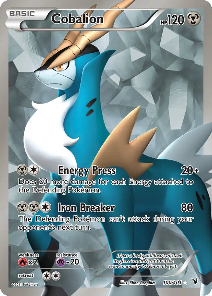 Cobalion (100/101) [Black & White: Noble Victories] - Pokemon Single