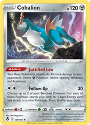 Cobalion (126/195) [Sword & Shield: Silver Tempest] - Pokemon Single