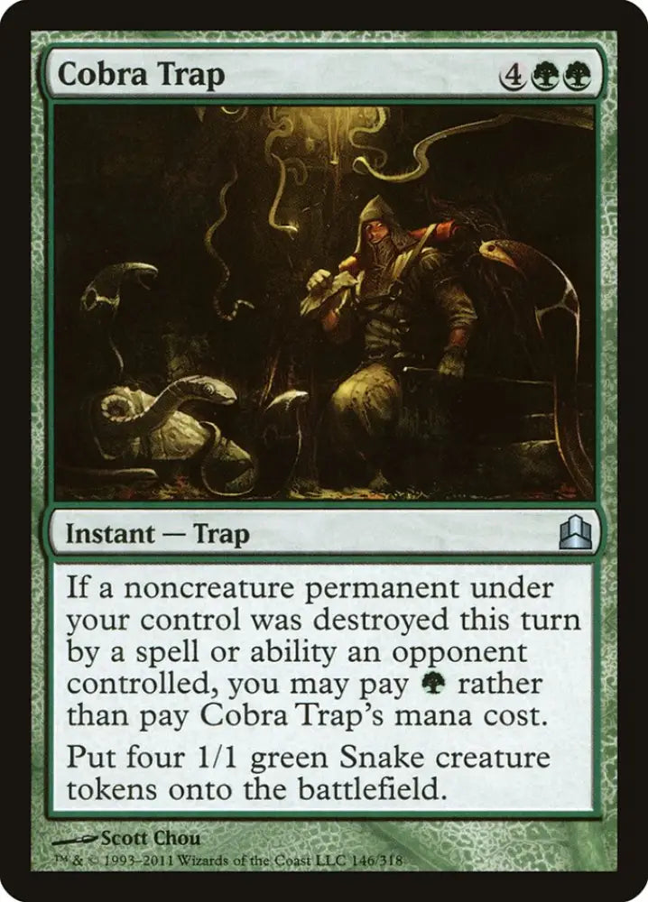 Cobra Trap [Commander 2011] - MTG Single