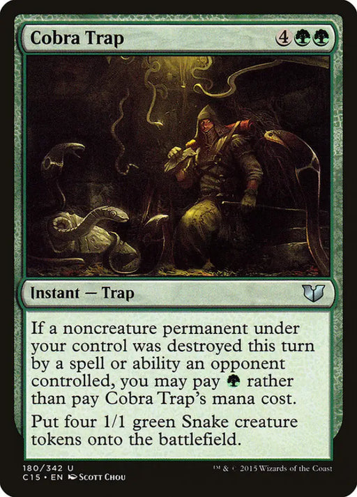 Cobra Trap [Commander 2015] - MTG Single