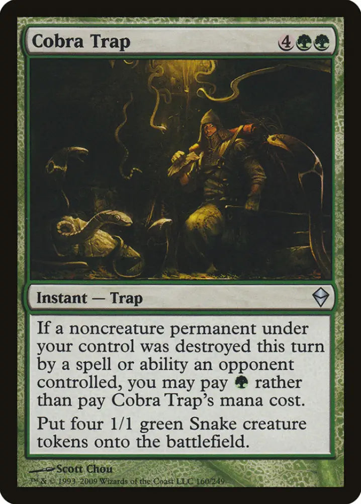 Cobra Trap [Zendikar] - MTG Single