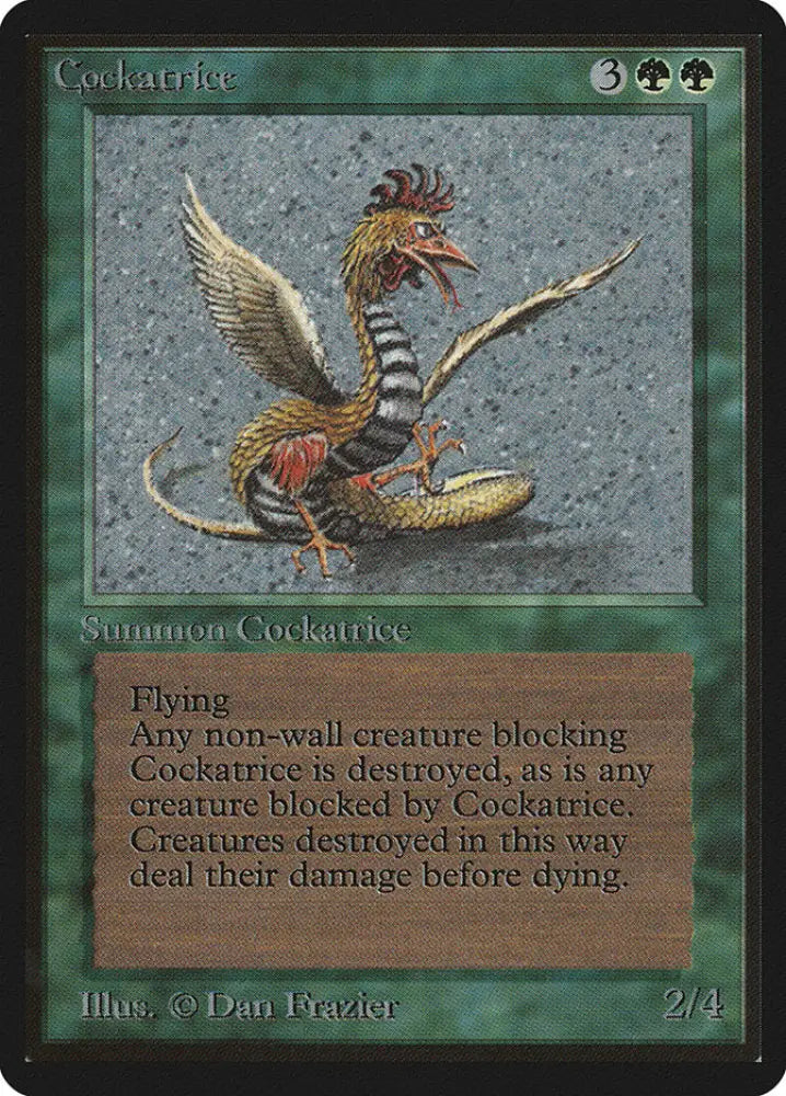 Cockatrice [Beta Edition] - MTG Single