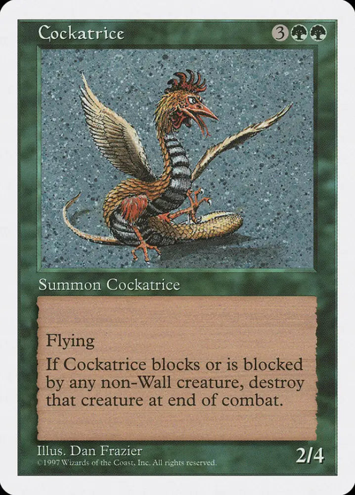 Cockatrice [Fifth Edition] - MTG Single